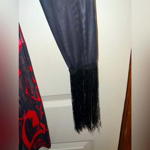 Black & Red mesh party dress. 💃🏽🖤 - Picture 2 of 3